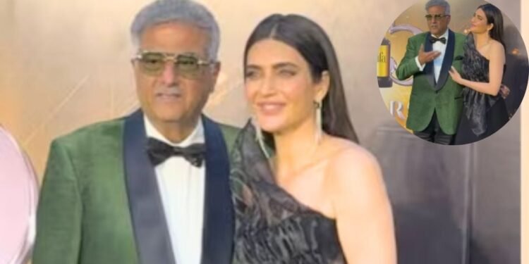 आईफा 2025 रेड कार्पेट: बोनी कपूर और करिश्मा तन्ना की खास जुगलबंदी.