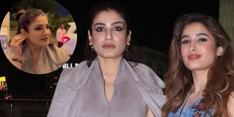 रवीना टंडन ने फोटोग्राफर को गिफ्ट किया सोने का झुमका, बेटी हुई हैरान, वायरल हुआ VIDEO