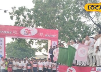 अयोध्या में रन फॉर राम मैराथन का आयोजन, हजारों लोगों ने लिया भाग