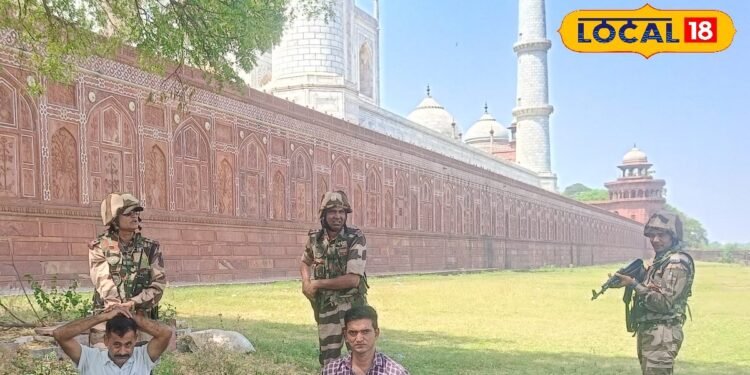 ताजमहल पर हमला! दो आतंकियों की घुसपैठ से हड़कंप, सच पता चलने पर ली राहत की सांस