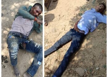 दो बाइकसवारों की आमने-सामने की टक्कर एक की मौत एक गंभीर ।