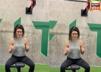 करिश्मा तन्ना का वायरल हो रहा वर्कआउट VIDEO – News18 हिंदी