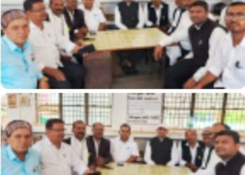 अधिवक्ता कल्याण न्यास पर डी बी ए और एस बी ए की संयुक्त बैठक हुई सम्पन्न।