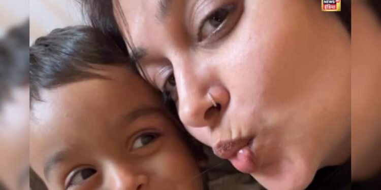 बोलने लगा है दीपिका कक्कड़ के बेटा, कभी बनाया पाउट, तो कभी फ्लाइंग किस देता दिखा रुहान