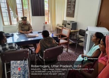महिला थाना रॉबर्ट्सगंज पर परामर्श केन्द्र का हुआ आयोजन 07 वैवाहिक जोड़ों की हुई काउंसलिंग।