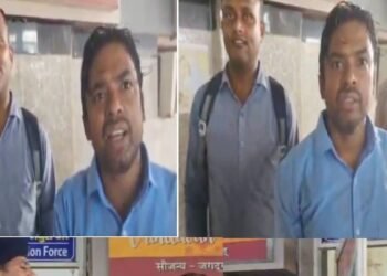 लोको पायलट समेत 3 रेलवे कर्मचारी पार कर रहे थे रेलवे ट्रैक, RPF से हुई बहस, फिर जो हुआ… – 3 Indian railways employees including loco pilot crossing railway track rpf took them in custody in Mathura what happened next strange incident