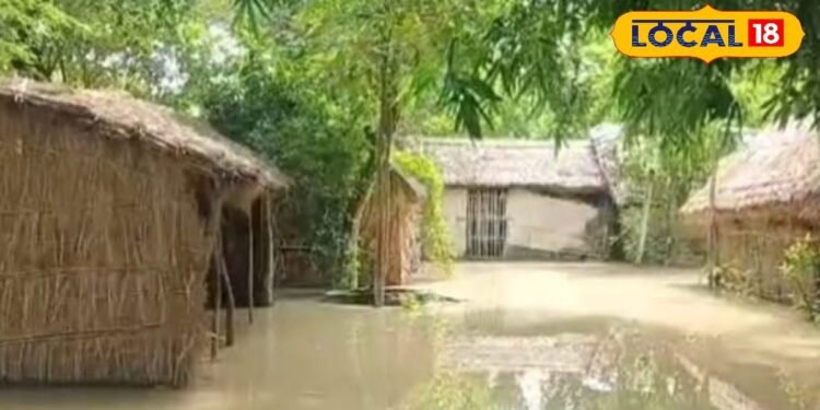 उफान पर सरयू नदी, बाराबंकी के कई गांवों पर मंडराया खतरा, प्रशासन ने जारी किया हाई अलर्ट