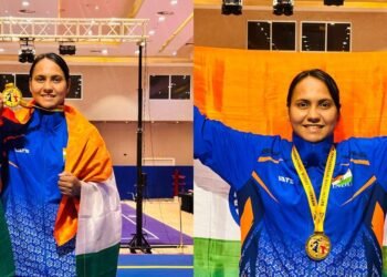 सुनीता चौधरी ने बटुमी ओपन वुशु टूर्नामेंट 2025 में जीता गोल्ड.