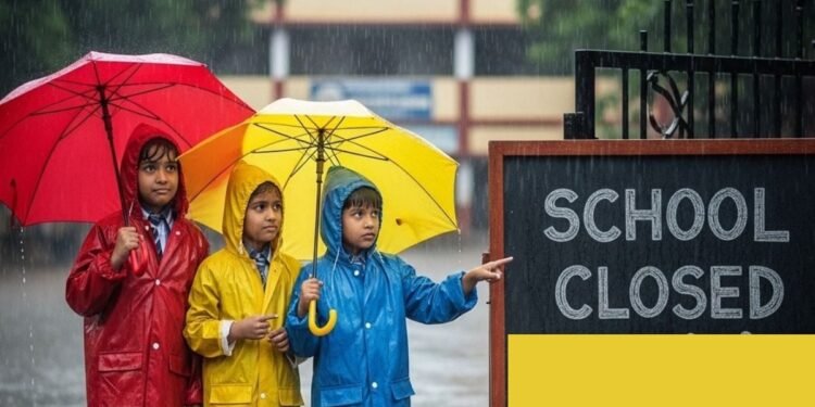 भारी बारिश के कारण बरेली में कल भी बंद रहेंगे स्कूल, मौसम विभाग ने जारी किया ऑरेंज अलर्ट
