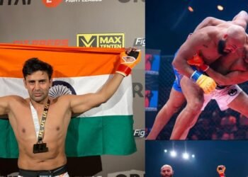 Sangram Singh created history At 40 historic MMA victory: भारत के दिग्गज रेसलर संग्राम सिंह ने MMA में नॉकआउट से जीत हासिल कर रचा इतिहास