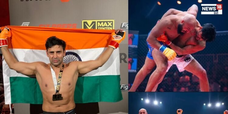 Sangram Singh created history At 40 historic MMA victory: भारत के दिग्गज रेसलर संग्राम सिंह ने MMA में नॉकआउट से जीत हासिल कर रचा इतिहास