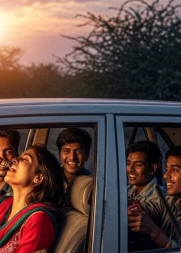 कार में दोस्तों संग छलका रही थी जाम, दरोगा बोला- गलत बात, सुन बौखला गई लड़की, दांत से कर दिया वार