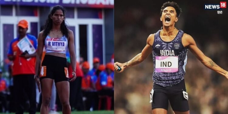 इंडियन ओपन में राजेश रमेश और विद्या रामराज ने किया कमाल, 400 मीटर रेस में जीता स्वर्ण पदक