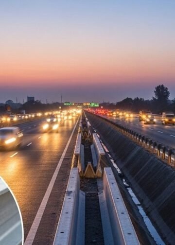 noida expressway w beam crash barrier | नोएडा-ग्रेटर नोएडा एक्सप्रेसवे सड़क सुरक्षा | W-Beam Crash Barrier Noida