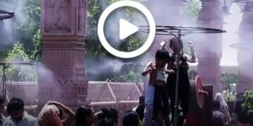 महाकाल मंदिर में लगा फोगिंग सिस्टम, श्रद्धालुओं को राहत