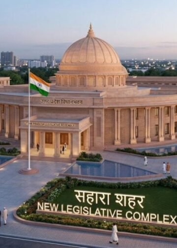 लखनऊ का सहारा शहर अब बनेगा नया ‘पॉवर सेंटर’! जानें कितनी बड़ी होगी यूपी की नई विधानसभा और क्या है सरकार का प्लान