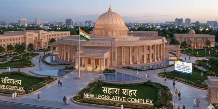 लखनऊ का सहारा शहर अब बनेगा नया ‘पॉवर सेंटर’! जानें कितनी बड़ी होगी यूपी की नई विधानसभा और क्या है सरकार का प्लान