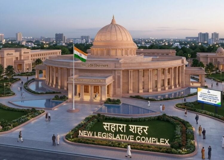 लखनऊ का सहारा शहर अब बनेगा नया ‘पॉवर सेंटर’! जानें कितनी बड़ी होगी यूपी की नई विधानसभा और क्या है सरकार का प्लान