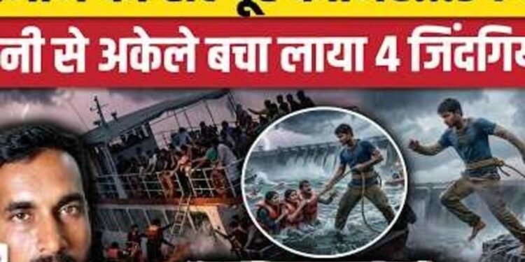 लोगों को डूबता देख 25 फीट ऊपर से कूदा रमजान, बचाई 4 जिंदगियां!। MP News