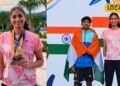 para badminton player Koshika Devda | Sports News | कोशिका देवड़ा ने वर्ल्ड एबिलिटी स्पोर्ट्स यूथ गेम्स में जीते 3 पदक