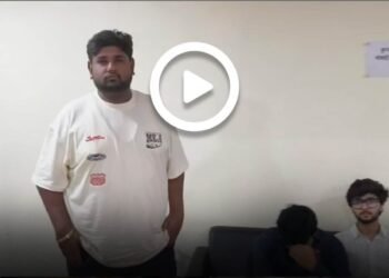 महाकाल मंदिर में हिडन कैमरा लगा चश्मा पहन पहुंचा युवक
