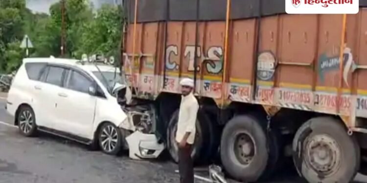 छत्तीसगढ़ भाजपा अध्यक्ष किरण सिंहदेव का एक्सीडेंट, बागेश्वर धाम से लौटते हुए यूपी में ट्रक से जा टकराया वाहन, Chhattisgarh Hindi News