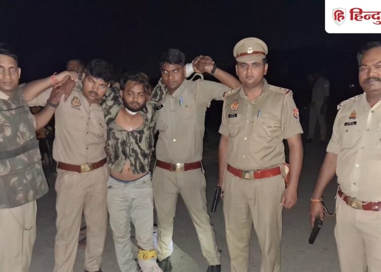 यूपी पुलिस ने हाफ एनकाउंटर कर नाबालिग समेत पकड़े दो शातिर, मुठभेड़ में पैर में लगी गोली, Uttar-pradesh Hindi News