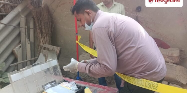 रस्सी से गला कसकर बीए की छात्रा की हत्या, खुद थाने पहुंचकर आरोपी बोला- मैंने मारा, Uttar-pradesh Hindi News