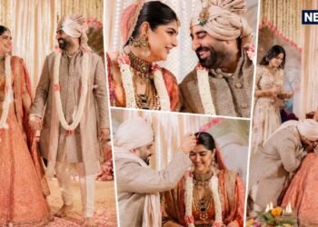 अंशुला कपूर ने शेयर की शादी की फोटोज, लहंगे में अप्सरा सी दिखीं, जाह्नवी-खूशी कपूर ने लूट ली महफिल