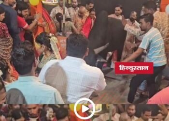 Betul News: मुलताई में मां ताप्ती की महाआरती के दौरान सांड घुसने से भगदड़, कई लोग घायल, मध्य प्रदेश वीडियो न्यूज