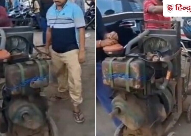 प्रशासन की सख्ती पर भारी पड़ा देसी जुगाड़, गैलन में नहीं मिला डीजल तो जनरेटर लेकर पहुंच गया शख्स, Uttar-pradesh Hindi News