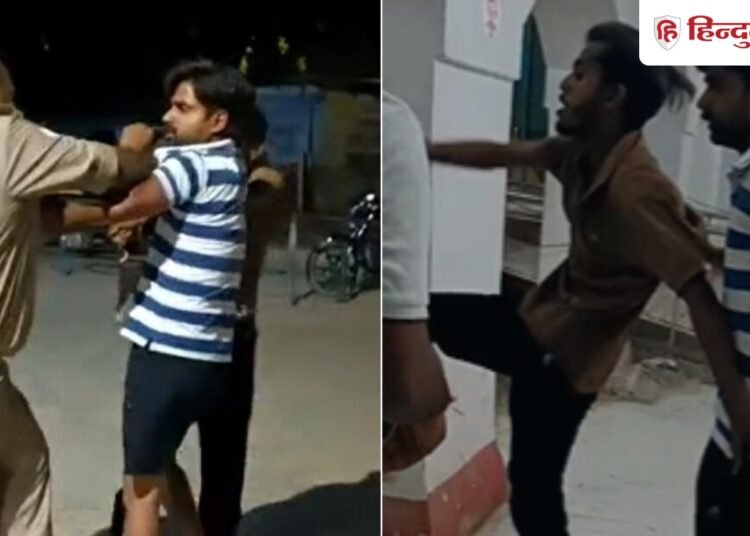 तत्काल टिकट के लिए लाइन में लगने पर बवाल; पुलिस के सामने युवक को पीटा, सिपाही को दांत से काटा, Uttar-pradesh Hindi News