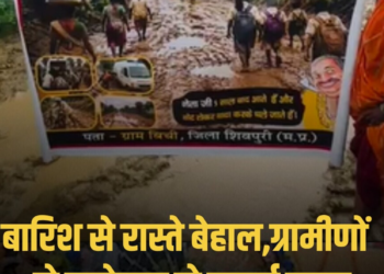 मध्य प्रदेश: शिवपुरी में बारिश से आदिवासी बस्ती में जलभराव, सड़क और जल निकासी की मांग, मध्य प्रदेश वीडियो न्यूज
