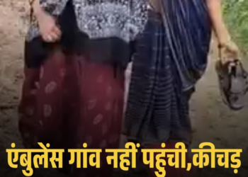 मुरैना में स्वास्थ्य व्यवस्था की खुली पोल: दलदल पार कर एंबुलेंस तक पहुंची गर्भवती, मध्य प्रदेश वीडियो न्यूज