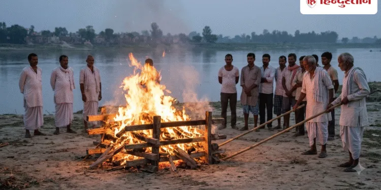 नवादा की घटना झकझोड़ देगी; जिंदा महिला को चिता पर जलाने का था प्लान, पुलिस आई तो बची जान, Bihar Hindi News