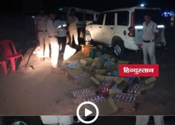Singrauli News: सिंगरौली में बिना नंबर की स्कॉर्पियो से 226 लीटर अवैध शराब बरामद, एक तस्कर गिरफ्तार, दो फरार, मध्य प्रदेश वीडियो न्यूज