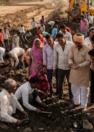 एमपी में हाईवे निर्माण के दौरान कहां मिला ‘खजाना’? जमीन खोदने जुट गए लोग, Madhya-pradesh Hindi News