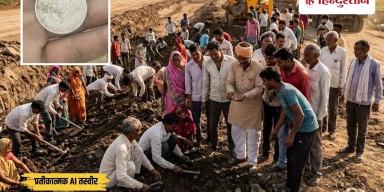 एमपी में हाईवे निर्माण के दौरान कहां मिला ‘खजाना’? जमीन खोदने जुट गए लोग, Madhya-pradesh Hindi News
