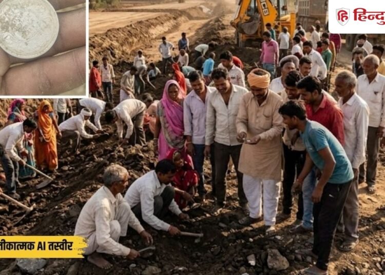 एमपी में हाईवे निर्माण के दौरान कहां मिला ‘खजाना’? जमीन खोदने जुट गए लोग, Madhya-pradesh Hindi News