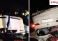 दिल्ली-मुंबई एक्सप्रेस-वे पर भीषण सड़क हादसा, ट्रक में घुसी कार; 4 की मौत, Madhya-pradesh Hindi News