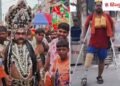 भोले के भक्तों का अंदाज निराला, कोई रावण बनकर ला रहा कांवड़ तो कोई बिना पैर पूरी कर रहा यात्रा, Uttar-pradesh Hindi News