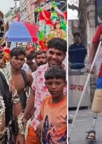 भोले के भक्तों का अंदाज निराला, कोई रावण बनकर ला रहा कांवड़ तो कोई बिना पैर पूरी कर रहा यात्रा, Uttar-pradesh Hindi News