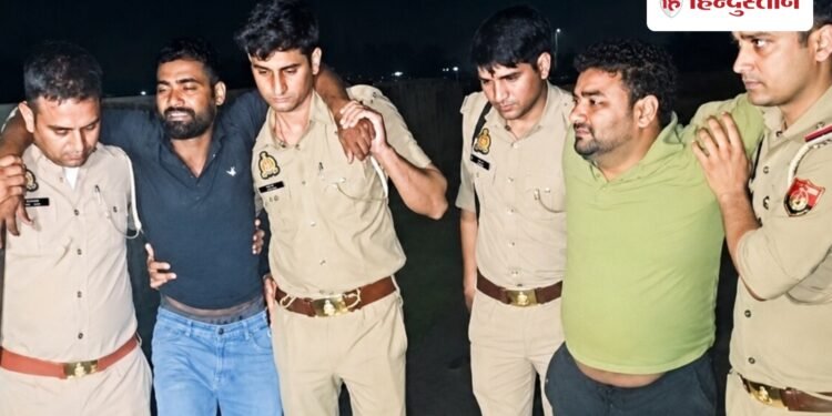 पत्नी को ब्लैकमेल करता था छात्र; पति ने कर दी हत्या, पुलिस ने एनकाउंटर में दबोचा, Uttar-pradesh Hindi News