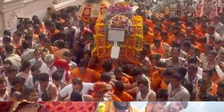 उज्जैन: सावन की पहली सवारी में मनमहेश रूप में निकले बाबा महाकाल, 3 लाख से अधिक श्रद्धालुओं ने किए दर्शन, मध्य प्रदेश वीडियो न्यूज