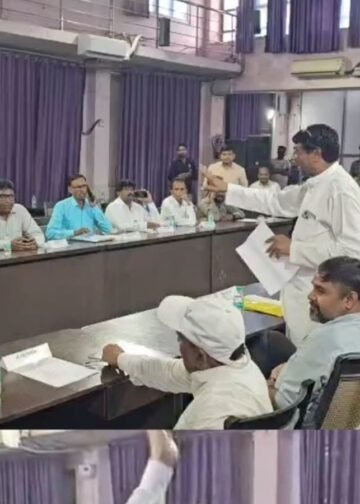 मुरैना नगर निगम बैठक में जमकर हंगामा, हस्ताक्षर विवाद पर भिड़े सत्ता पक्ष और विपक्ष, मध्य प्रदेश वीडियो न्यूज