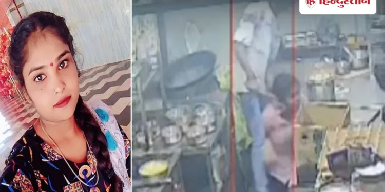 मुस्कान पर 3 सेकेंड में चाकू से 4 वार, MP के रेस्टोरेंट में मर्डर का CCTV फुटेज आया सामने, Madhya-pradesh Hindi News