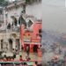 प्रयागराज से वाराणसी तक गंगा में तेज बढ़ाव, महाश्मशान मणिकर्णिका पर कई चिता स्थल पानी में डूबे, Uttar-pradesh Hindi News