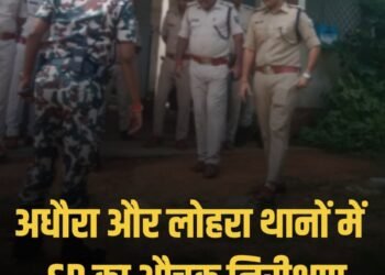 कैमूर: SP शिखर चौधरी ने अधौरा-लोहरा थानों का किया निरीक्षण, अपराध नियंत्रण के दिए निर्देश, बिहार वीडियो न्यूज