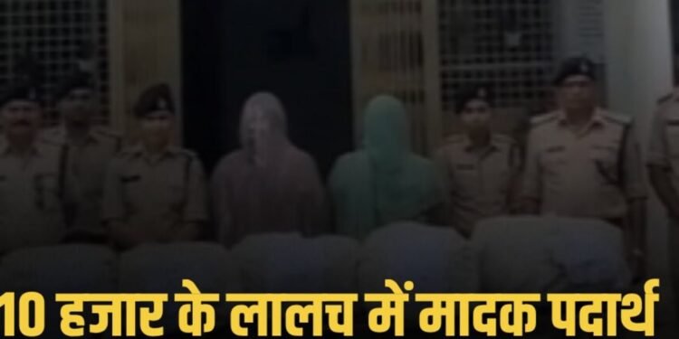 MP news:10 हजार के लालच में 75 किलो डोडा चूरा की तस्करी कर रहीं हरियाणा की दो महिलाएं गिरफ्तार, 2 लाख का माल जब्त, मध्य प्रदेश वीडियो न्यूज