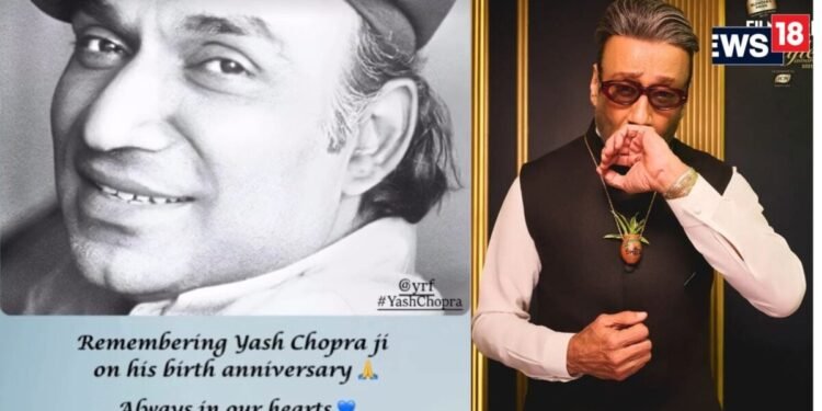 ‘हमेशा हमारे दिलों में रहेंगे’, यश चोपड़ा की बर्थ एनिवर्सी पर इमोशल हुए जैकी श्रॉफ, पोस्ट शेयर कर दी श्रद्धांजलि
